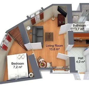 Apartament Seven Angels, Praga